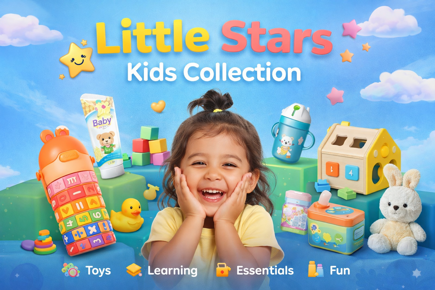 Tiny Minds, Big Smiles 💛 (Kids Collection)